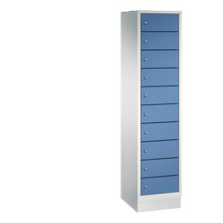 C+P 480201210S10318 Spind Evolo48 Steckplatz 185x42x50cm lgr/fbl