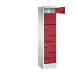 C+P Schließfachschrank Evolo48 mit Sockel 10 Fächer