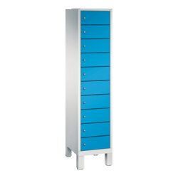 C+P 480101210S10157 Spind Evolo48 Steckplatz 185x42x50cm lgr/lbl