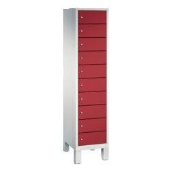C+P 480101210S10170 Spind Evolo48 Steckplatz 185x42x50cm lgr/rrt