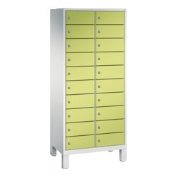 C+P 480102210S10150 Spind Evolo48 Steckplatz 170x81x50cm lgr/clowngn
