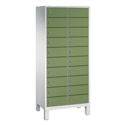 C+P 480102210S10196 Spind Evolo48 Steckplatz 170x81x50cm lgr/resedagn