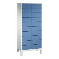 C+P 480102210S10195 Spind Evolo48 Steckplatz 170x81x50cm lgr/fbl