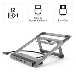Hama 00200139 Dockingstation 12in1 USB-C 