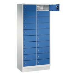 C+P 480202210S10200 Spind Evolo48 Steckplatz 180x81x50cm lgr/ebl