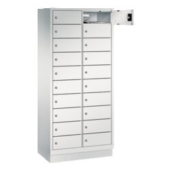 C+P 480202210S10197 Spind Evolo48 Steckplatz 180x81x50cm lgr/lgr