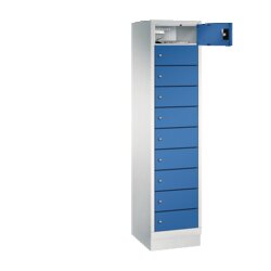C+P 480201210S10189 Spind Evolo48 Steckplatz 185x42x50cm lgr/ebl