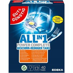 GUT & GÜNSTIG 5913333009 Spülmaschinentabs ALLin1 40St