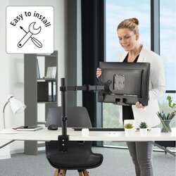 Hama Monitorschwenkarm FULLMOTION 1 Arm