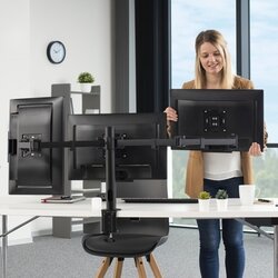 Hama Monitorschwenkarm FULLMOTION 3 Arme