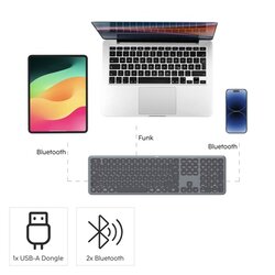 Hama Tastatur-Maus-Set WKM-550