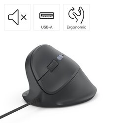 Hama Optische PC Maus ECM-500L ergonomisch