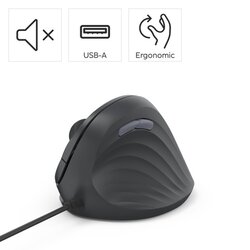 Hama Optische PC Maus ECM-500R ergonomisch
