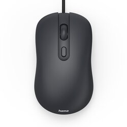 Hama 00173074 USB-Maus CM-200 sw mit Kabel 