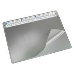 Läufer 47653 Schreibunterlage Durella Soft 50x65cm grau