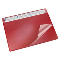 Läufer 47654 Schreibunterlage Durella Soft 50x65cm rot