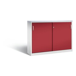 C+P 21471200S10074 Akten-Sideboard 2x3OH 1200x1600x400mm lgr/rrt