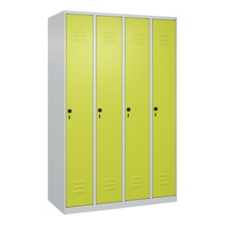C+P 08000040S10009 Spind Classic PLUS 4Abt 1850x1200x500 lgr/cgn