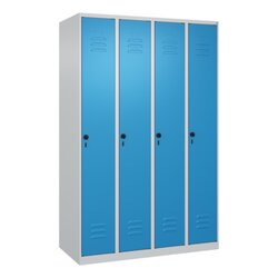 C+P 08000040S10004 Spind Classic PLUS 4Abt 1850x1200x500 lgr/lbl