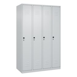 C+P 08000040S10008 Spind Classic PLUS 4Abt 1850x1200x500 lgr/lgr
