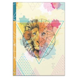 RNK Verlag 46809 Kladde Lion blanko A4 96Bl