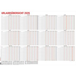 GÜSS® Urlaubsübersicht 2026 25 Mitarbeiter/Projekte