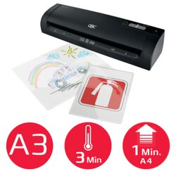 GBC® 4400747EU Laminiergerät Fusion 1100L DIN A3 schwarz