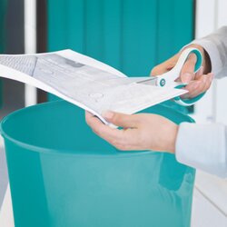 Leitz Papierkorb WOW