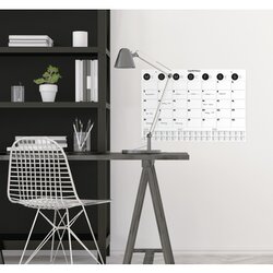 SIGEL Schreibunterlage Monthly Planner mit Kalender 3 Jahre