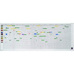 magnetoplan® Urlaubsübersicht undatiert 200 x 60 cm (B x H)