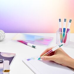 BIC® Mehrfarbkugelschreiber 4 Colours® GRADIENT 12 St./Pack.