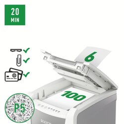 Leitz Aktenvernichter IQ Autofeed SmallOffice 100