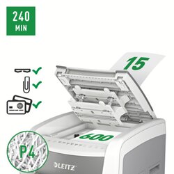 Leitz Aktenvernichter IQ Autofeed Office Pro 600