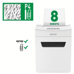 Leitz Aktenvernichter IQ 8X Protect Premium