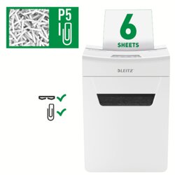 Leitz Aktenvernichter IQ 6M Protect Premium