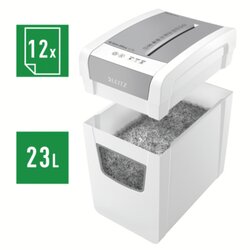 LEITZ IQ 80980000 Leitz iq Aktenvernichter Slim Office S P4