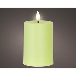 LUMINEO 890543 LUMINEO Solar Kerze 7x10cm gn 