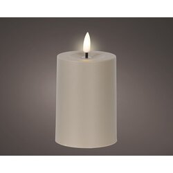 LUMINEO 890539 LUMINEO Solar Kerze 7x10cm br 