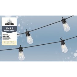LUMINEO Lichterkette 4 cm x 9,5 m (Ø x L)