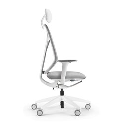 Sedus Bürodrehstuhl se:kit mit Kopfstütze grau