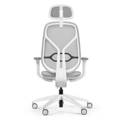 Sedus Bürodrehstuhl se:kit mit Kopfstütze grau