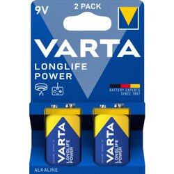 Varta Batterie Longlife Power E-Block 2 St./Pack.