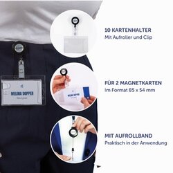 Avery Zweckform Ausweishalter 90 x 54 mm (B x H)