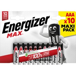 Energizer® E303341903 Energizer Batterie Max AAA/Micro 10St