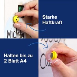 magnetoplan® Magnet Smiley 30 mm