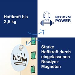 magnetoplan® Magnet Design 25 x 11 mm (Ø x H)