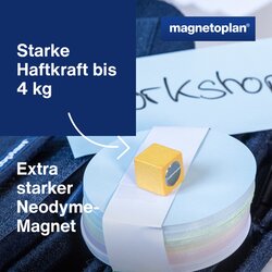 magnetoplan® Magnet Design Wood Series Würfel