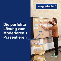 magnetoplan® Moderationskarte Rechteck 20 x 10 cm (B x H) 120 g/m² 500 St./Pack.