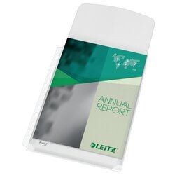 Leitz Prospekthülle Maxi DIN A4 23,6 x 30,7 cm (B x H) Klappdeckel 5 St./Pack.