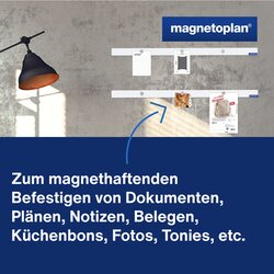 magnetoplan® Magnetleiste magnetowand